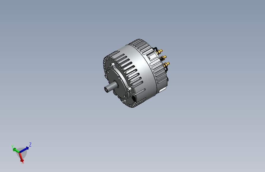 ME1117直流电动机_SOLIDWORKS 2014_模型图纸下载 – 懒石网
