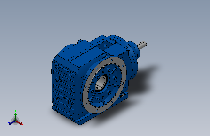 KAFS107轴输入螺旋锥齿轮减速机[KAF107S107-10-M1-A]_5048