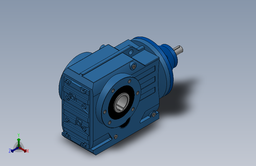KAS87轴输入螺旋锥齿轮减速机[KA87S87-11.13-M1-A]_2273