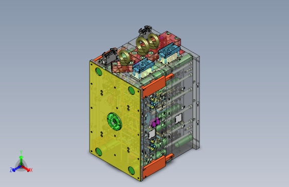 复杂出口模具 UG6.0