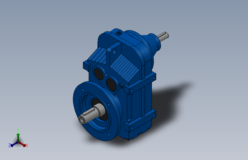 FFS37轴输入平行轴斜齿轮减速机[FF37S37-3.81-M1]_8772