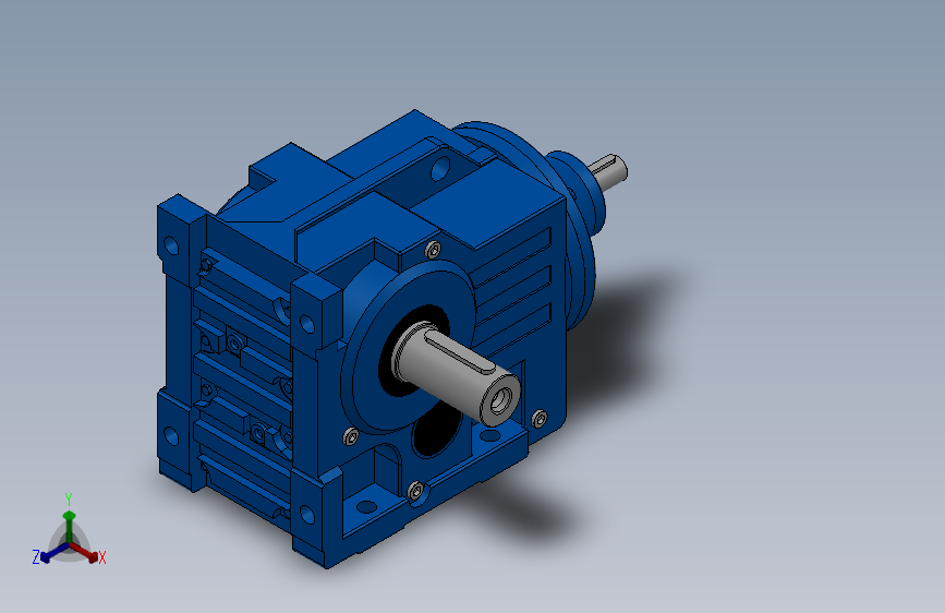 KS77轴输入螺旋锥齿轮减速机[K77S77-10.81-M1-A]_6929