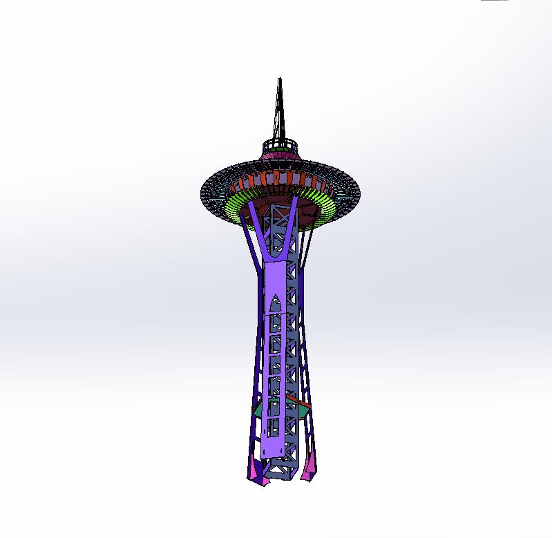 西雅图太空针塔Space Needle