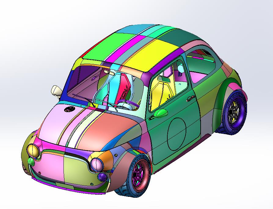 阿巴斯意大利菲亚特Fiat 500