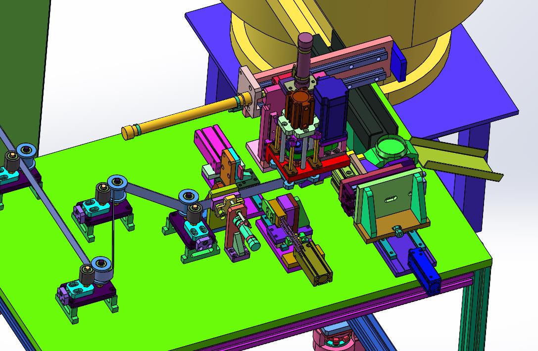 粗效水过滤器过滤网装配机器