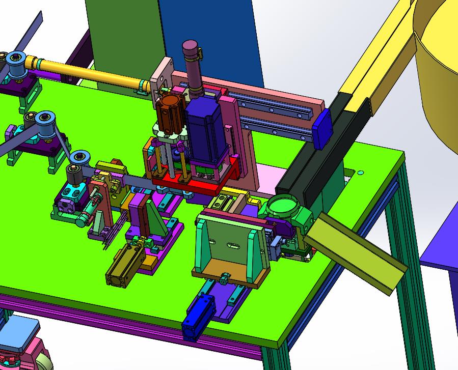 粗效水过滤器过滤网装配机器