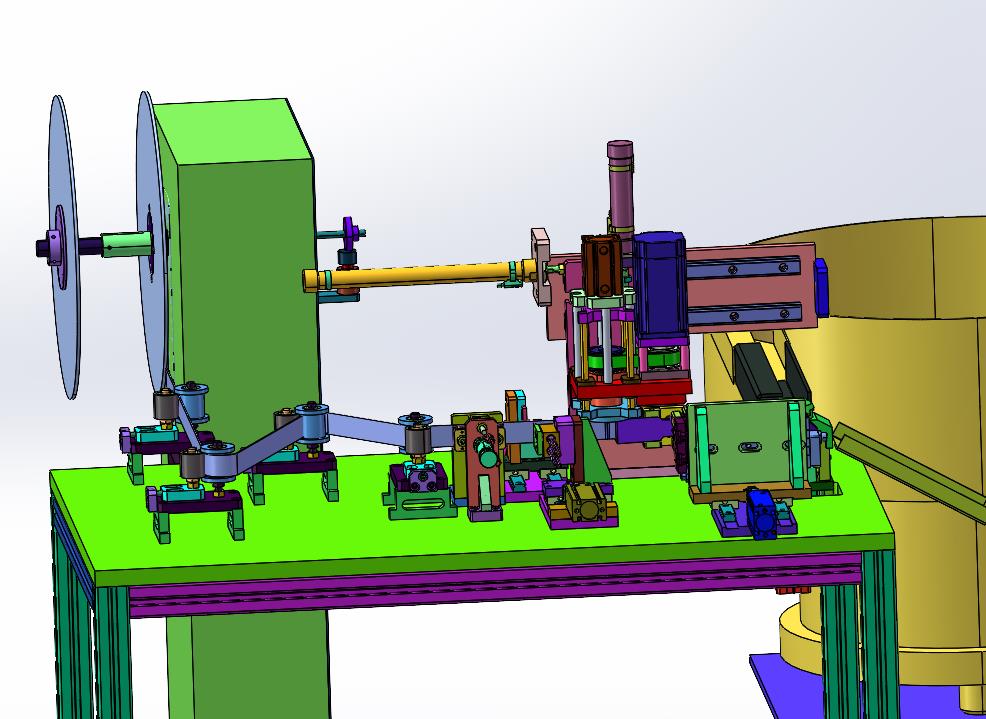 粗效水过滤器过滤网装配机器
