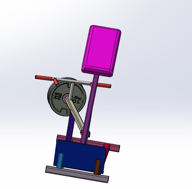 带配置的综合训练器组合健身器械