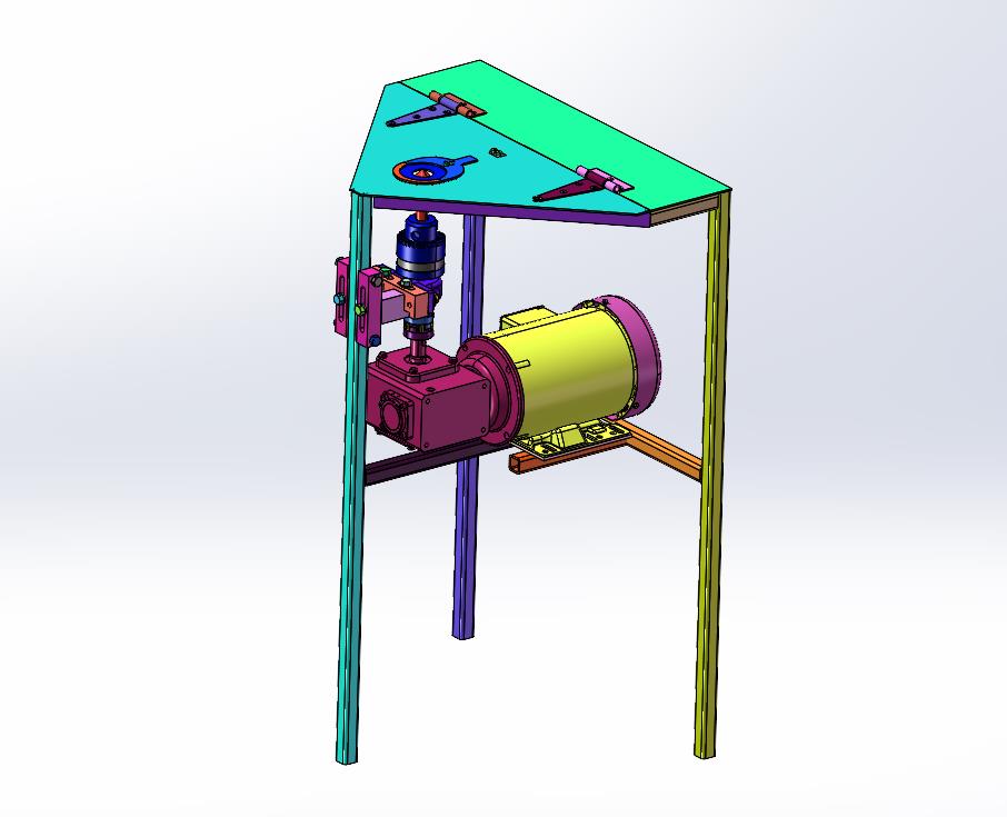 底部电动内孔倒角加工设备