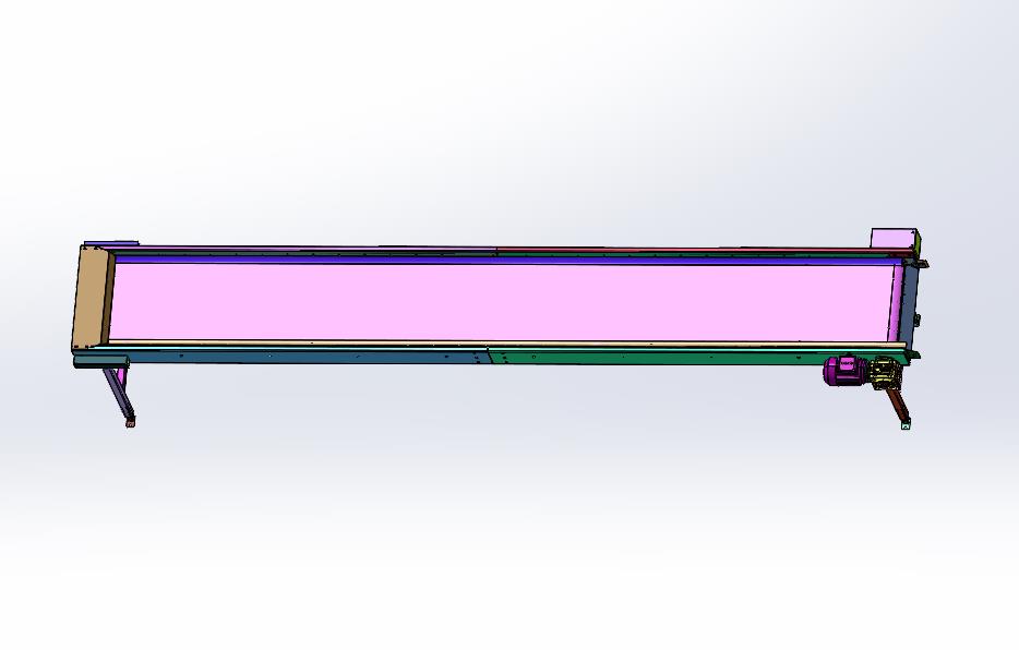 电动滚筒输送皮带自动化装配线