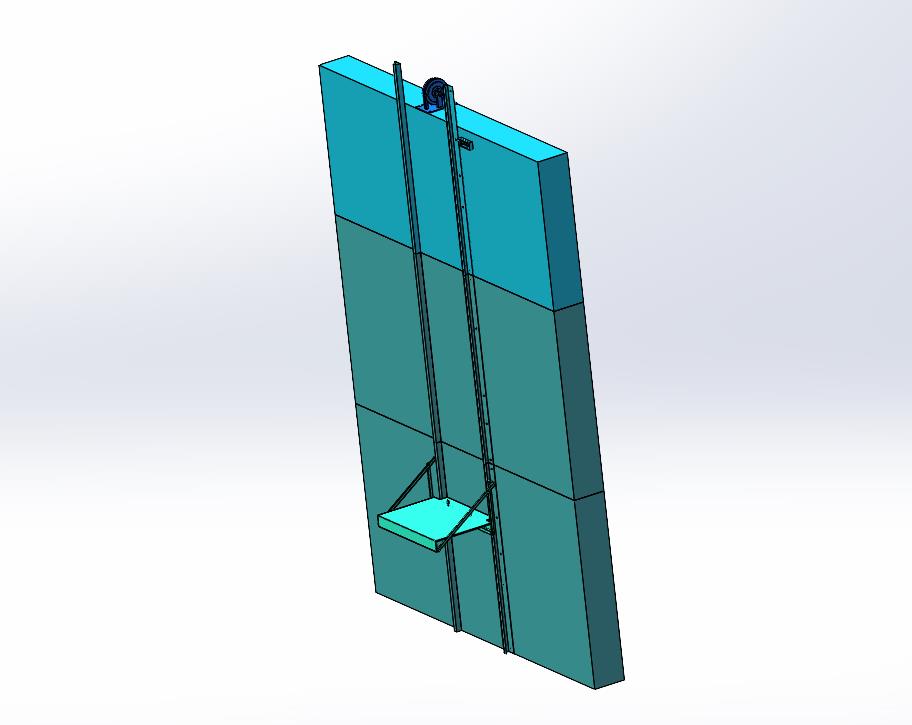 电动皮带吊挂式双轨升降平台