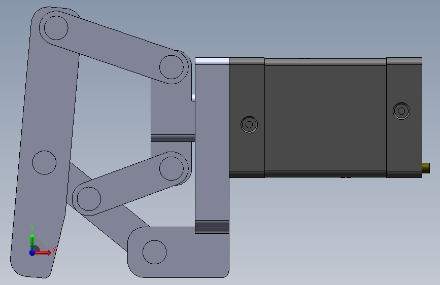 多连杆压紧_SOLIDWORKS 2018_模型图纸免费下载 – 懒石网