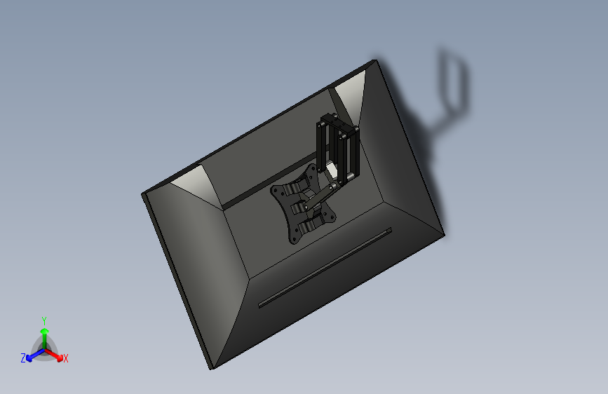 3D 打印显示器臂