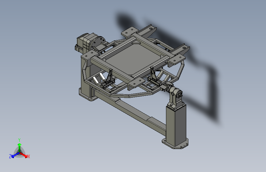 焊接底盘概念装置