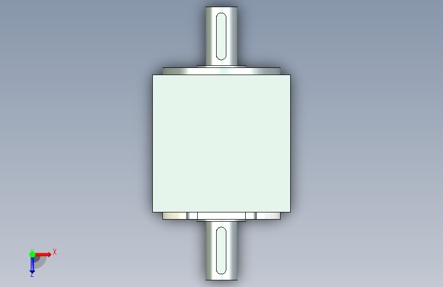 70系列精密转向器PW70-A1-B2 俯视图