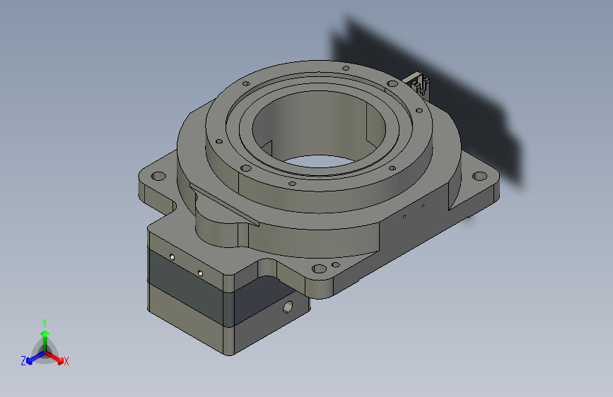 200型 中空旋转平台ZCT200-10(18)-14-73-69-M5