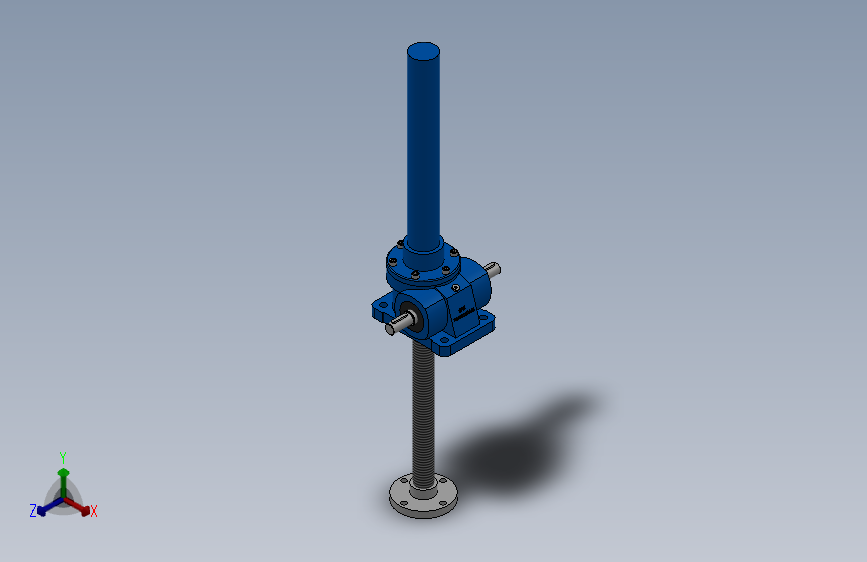 HK3T Ⅰ结构蜗轮丝杆升降机[HK3T-12-1-B-Ⅱ-300-FX-C]