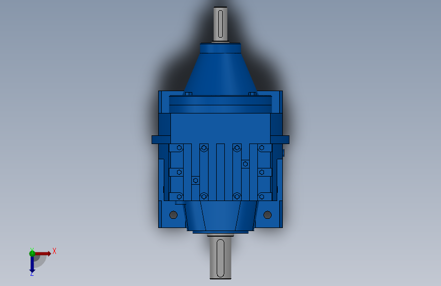 RS37底脚轴伸式安装斜齿轮减速机[RS37-10.11-M1]_2324_SOLIDWORKS 2010_模型图纸下载 – 懒石网