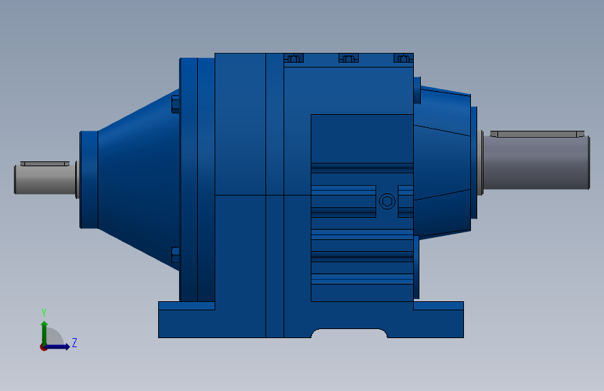 RS57底脚轴伸式安装斜齿轮减速机[RS57-10.79-M1]_3513_SOLIDWORKS 2021_模型图纸下载 – 懒石网