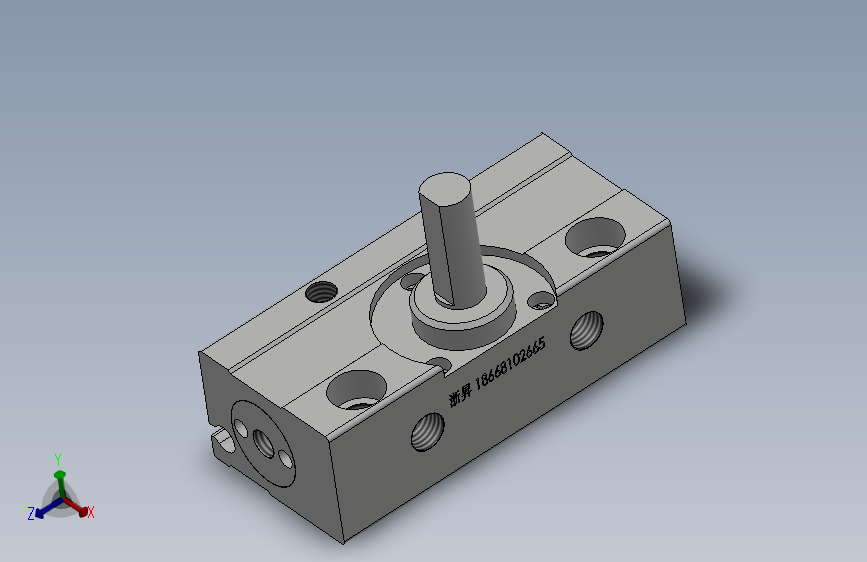 CRJ系列微型摆动气缸[CRJB05-100-M9PS]