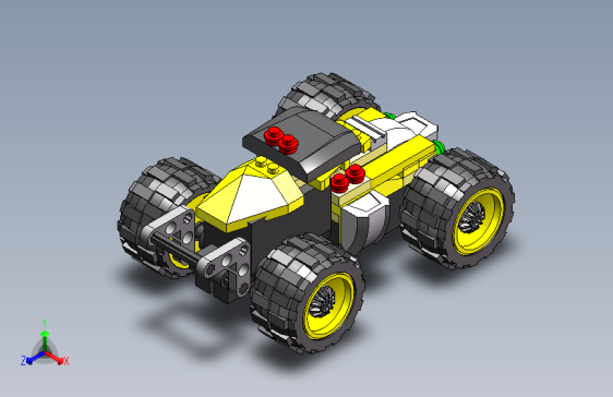 玩具越野车模型