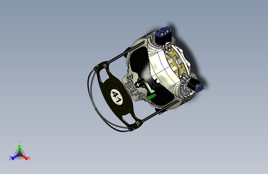 RoboCup Open Soccer 2023全向轮比赛足球机器人3D数模图纸 STEP格式