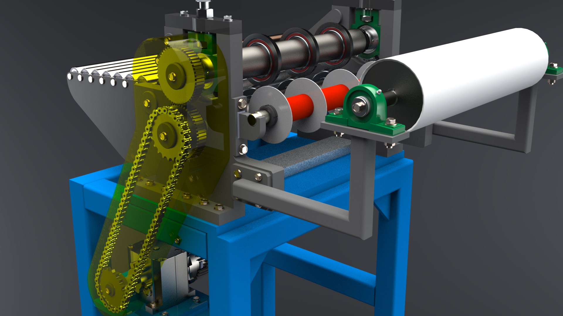 分条切断机_SOLIDWORKS 2021_模型图纸下载 – 懒石网