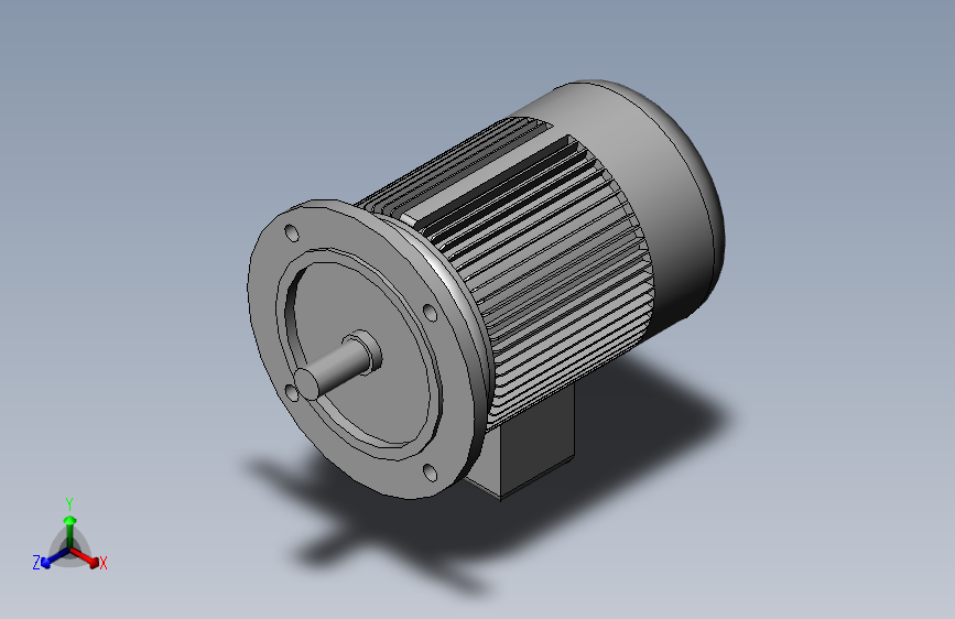 电机100L4A2.2kw-B5