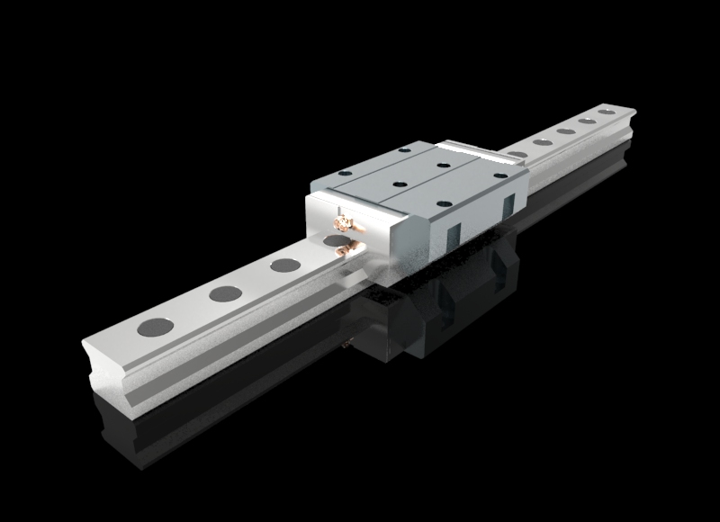 直线导轨组件模型