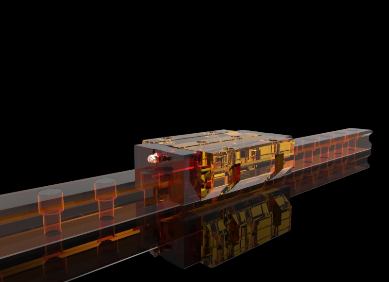 直线导轨组件模型