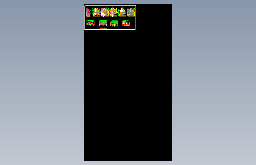 双拼豪华别墅施工图
