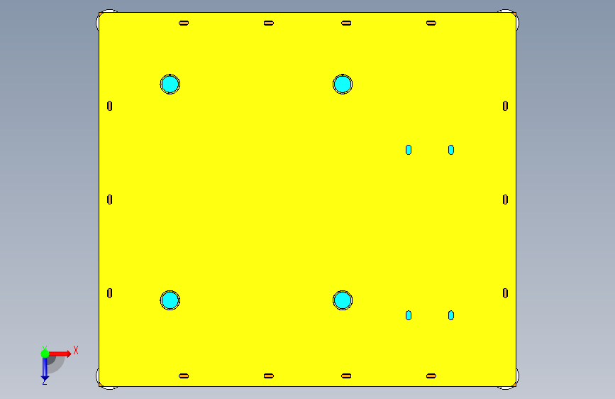 用于 Ri30B Fanuc 机器人控制器和 Visumatic 螺丝驱动送料器的支架 俯视图