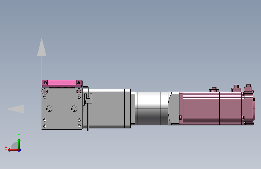 M80-2050-L-D-G_-P400W-N-S3 背面视图