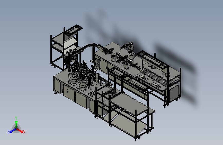 对产品实现自动装配和打螺丝及加油检测设备
