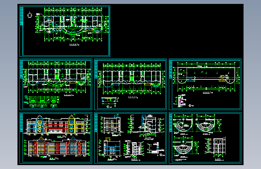 6班幼儿园建筑施工图