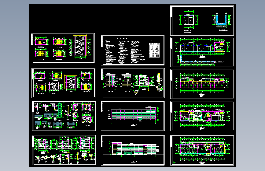 学校浴室建施图