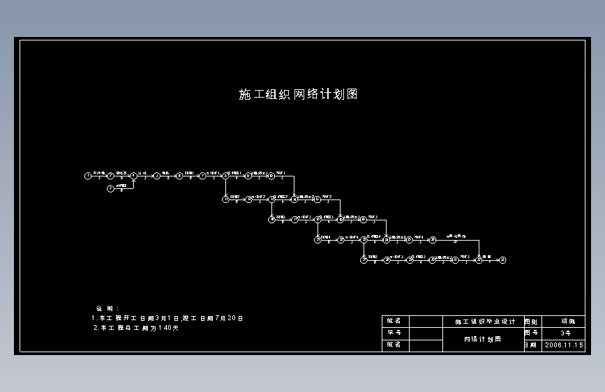 【5层】3294.6平米五层框架综合教学楼工程量计算及施工组织（含建筑结构图、平面图、进度图、网络图）土木毕业论文课程设计说明书CAD