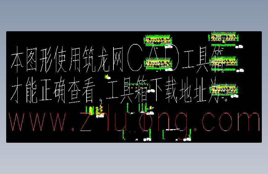【5层】4500平米左右一字型框架办公楼毕业设计(含建筑图、结构图、计算书)土木毕业论文课程设计说明书CAD 主视图