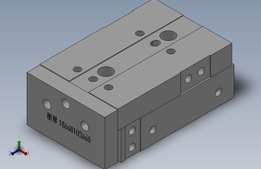 HLQL16双轴型精密滑台缸[HLQL16x30S]