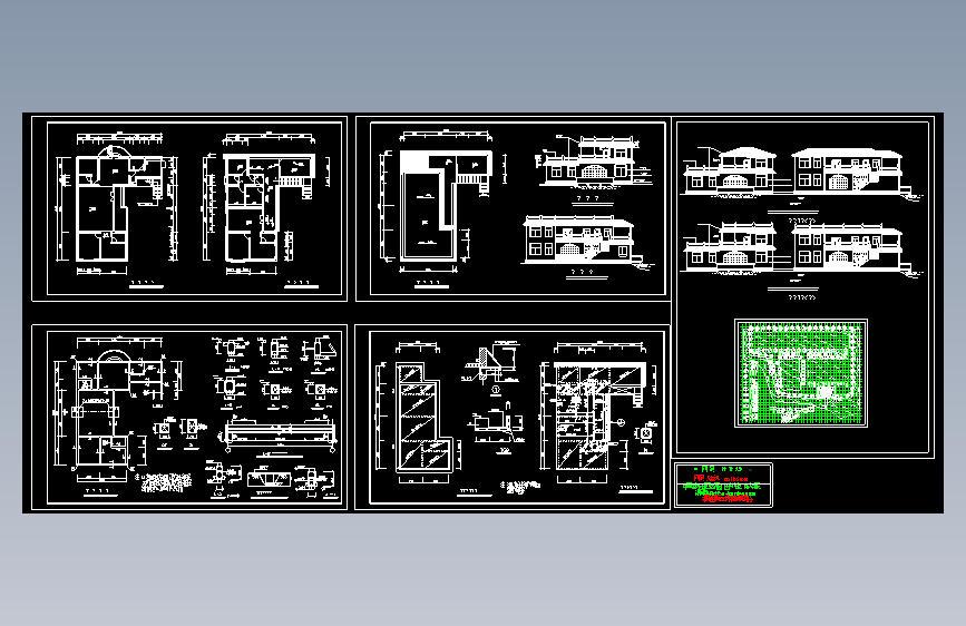 钓鱼别墅设计方案
