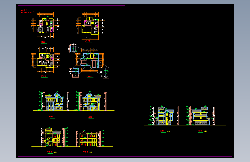 别墅方案.dwg