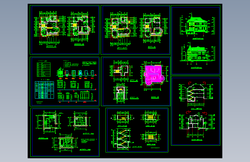 别墅建筑图.dwg