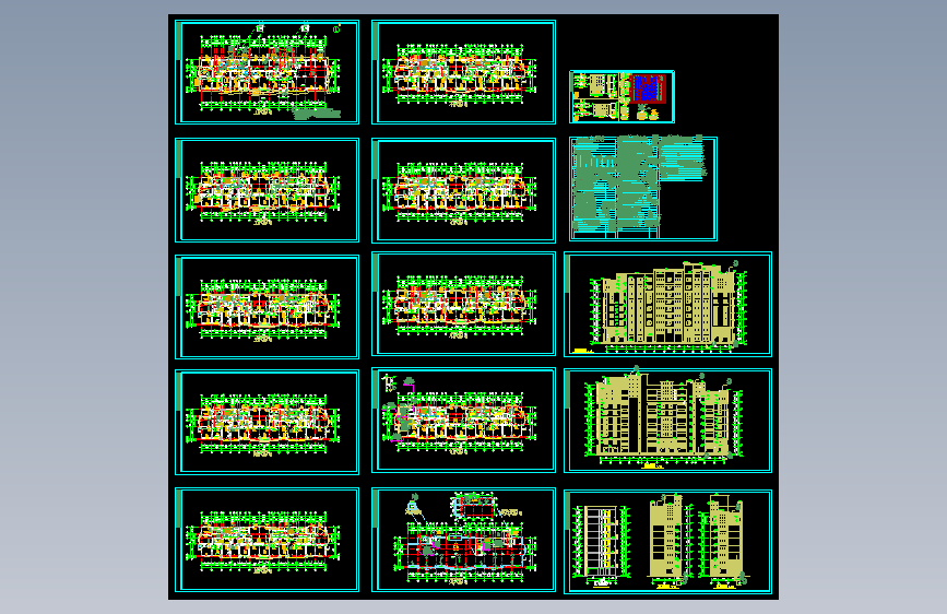 度假公寓施工图