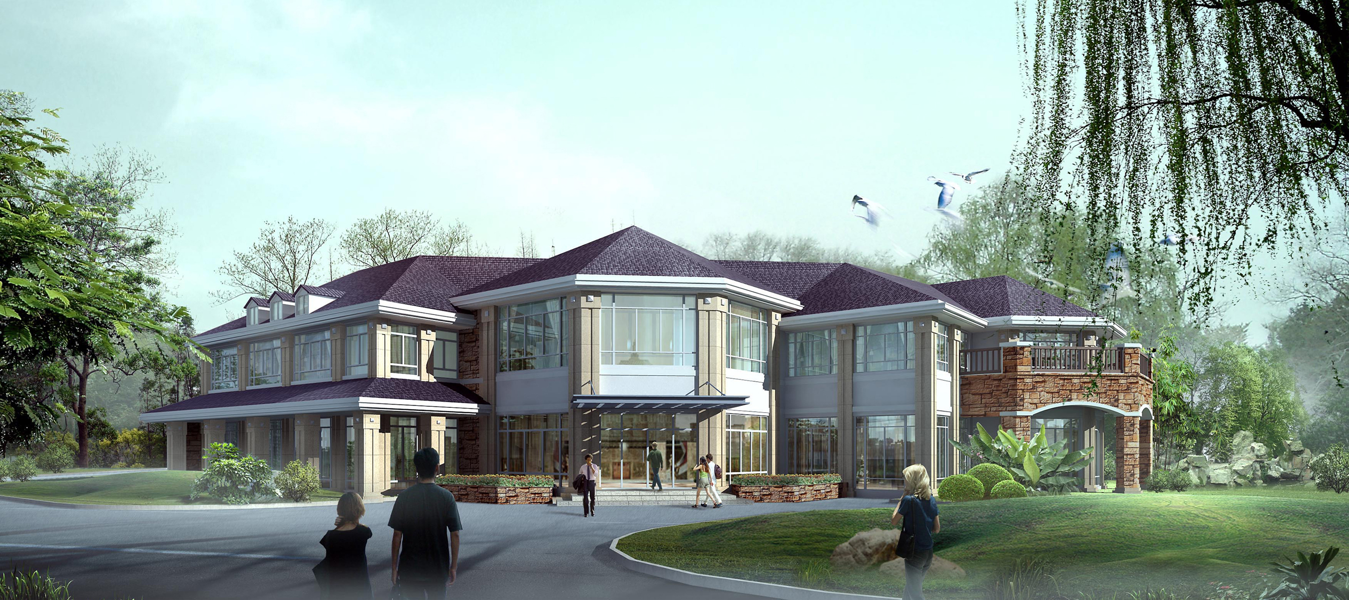 苏州巨中金湖高尔夫别墅方案