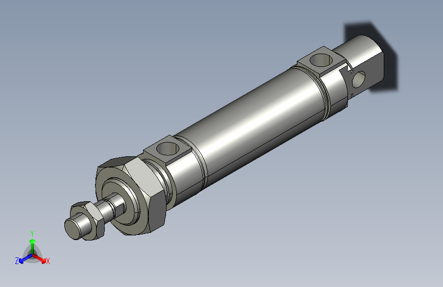 DSN标准迷你气缸[DSN-25-40-P]