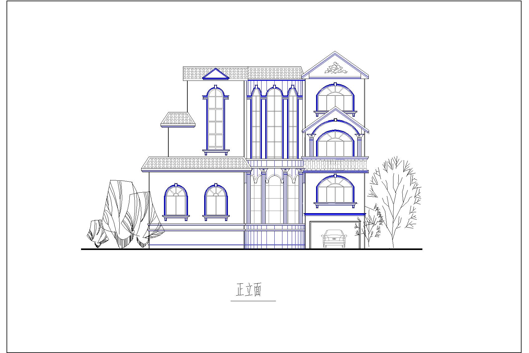 别墅新农村自建房 (15)