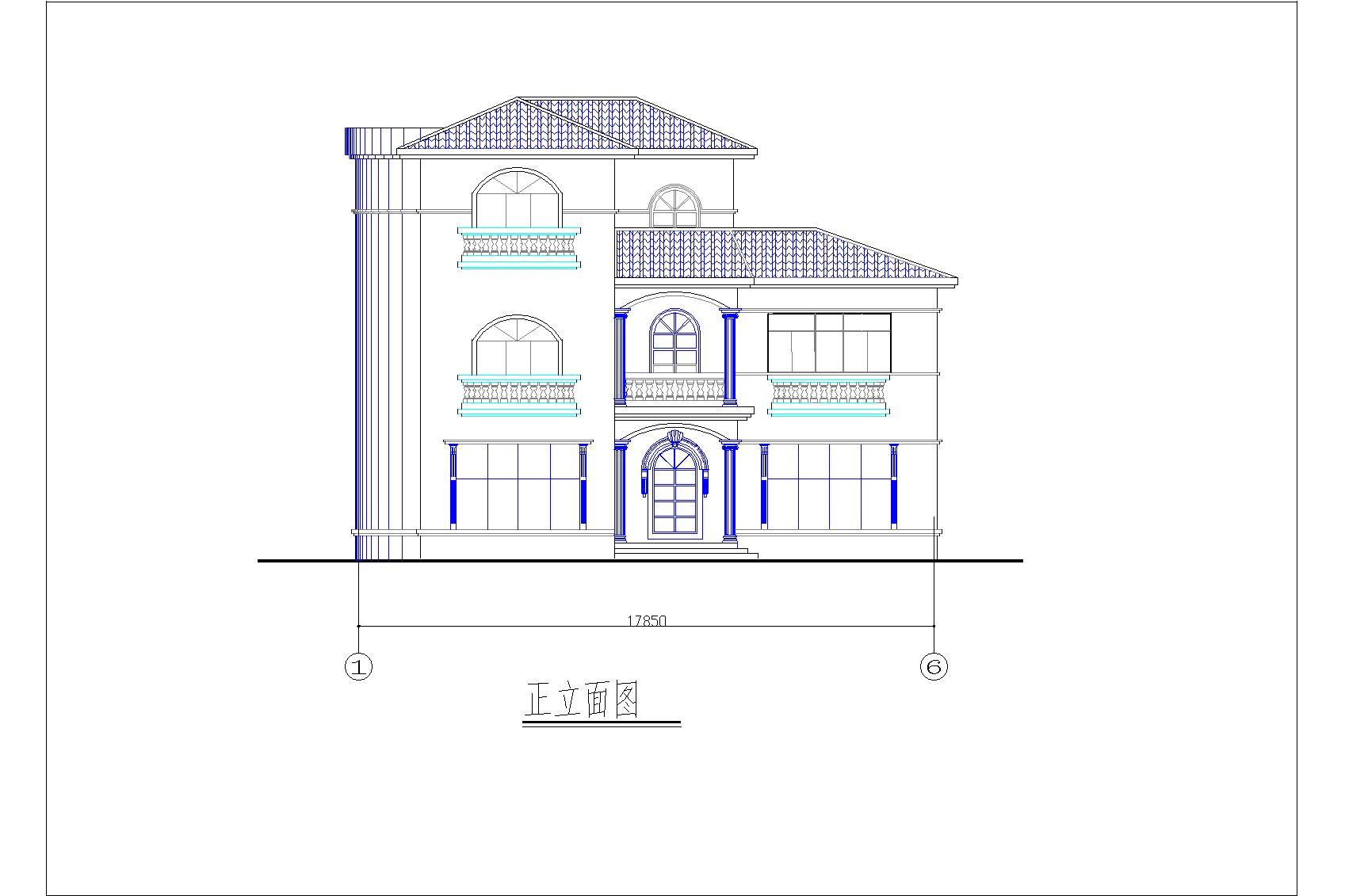 别墅新农村自建房 (15)