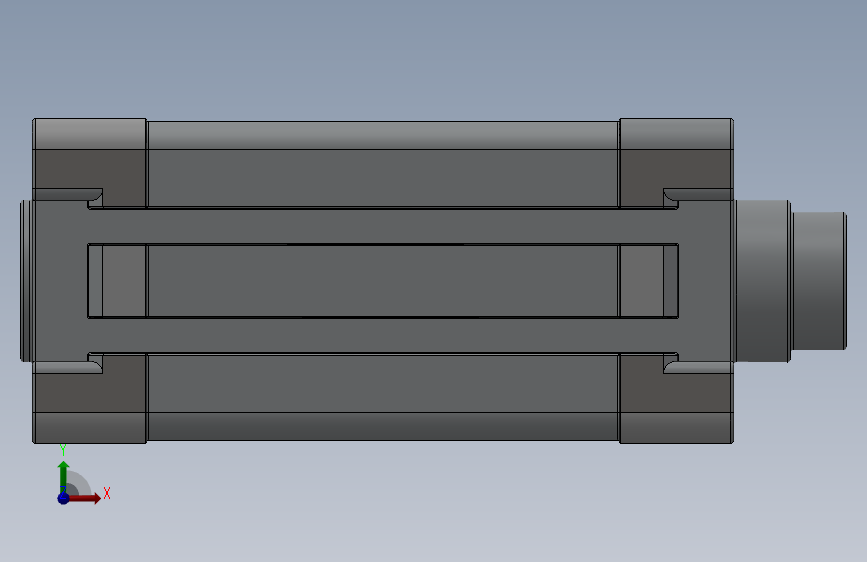 Dnc标准气缸系列[dnc 100 100 P] Solidworks 2018 模型图纸下载 懒石网