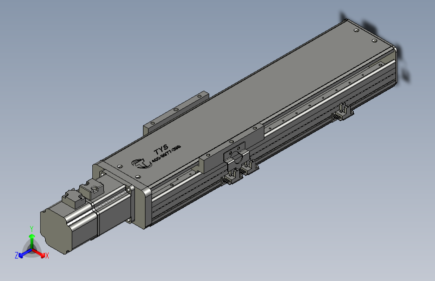 TE10D-L200-B5-M1半密封丝杆模组滑台