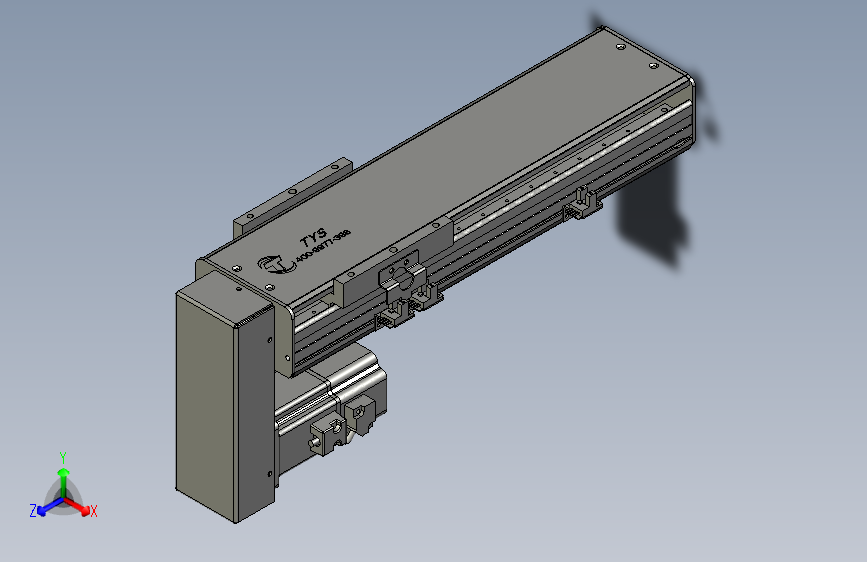 TE10D-L200-B5-M4半密封丝杆模组滑台